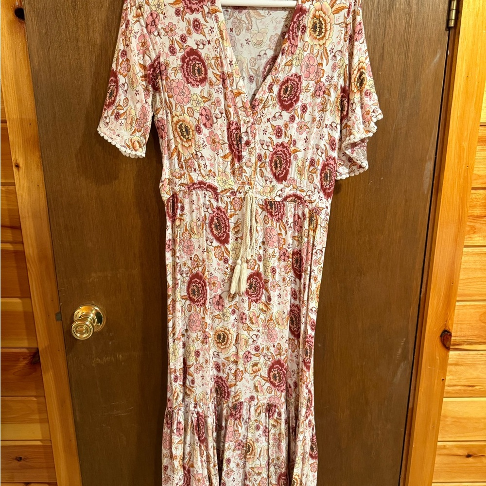 Floral Bohemian Maxi Dress
